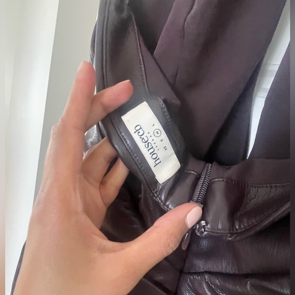 House of CB leather mini dress medium - Picture 3 of 5